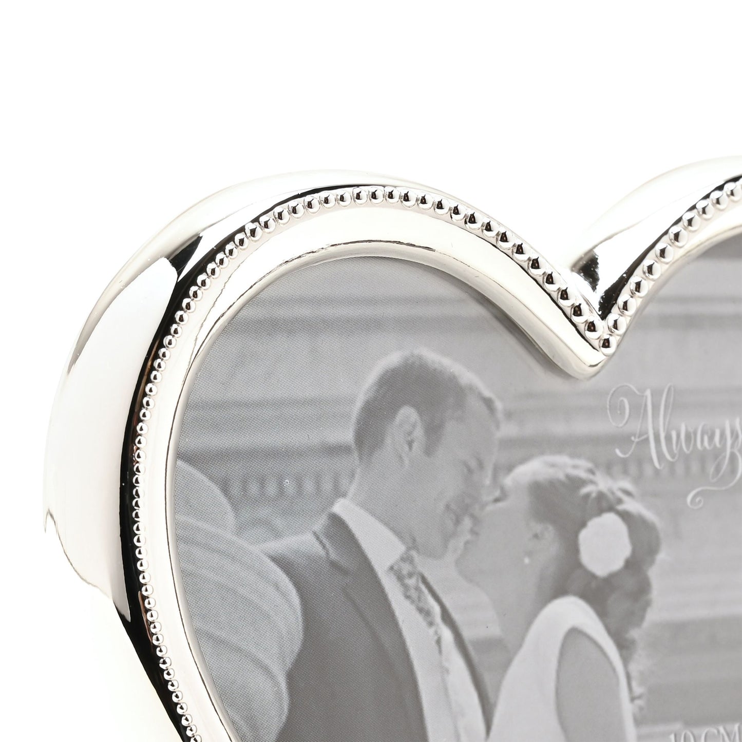 Celebrations Silver Plated Alloy Photo Frame - Heart