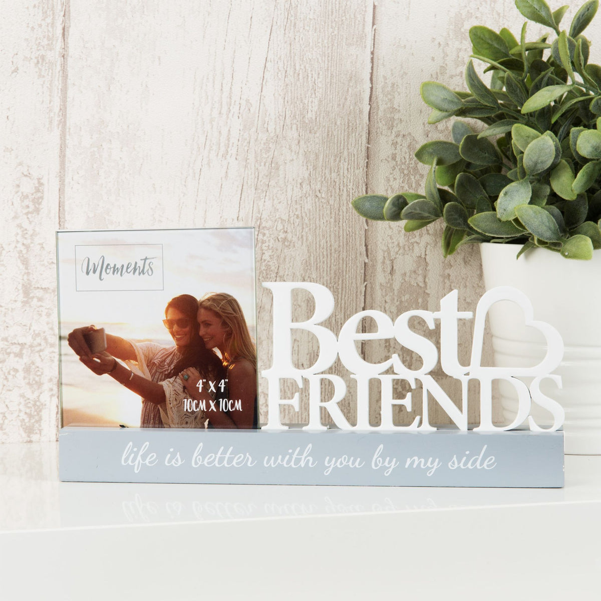 Celebrations Photo Frame - 4" x 4" - Best Friends