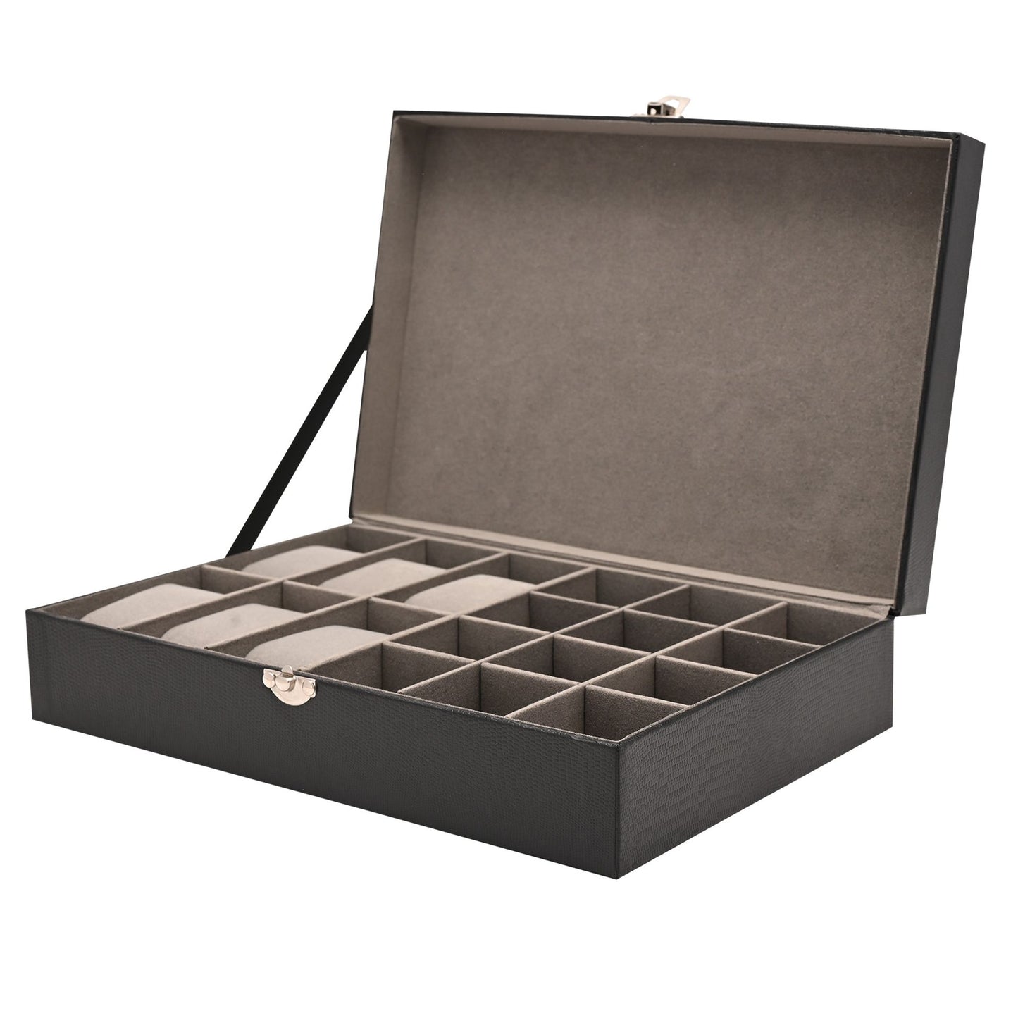 Harvey Makin Watch/Cufflink Box Holds 6 Watches/12 Cufflinks