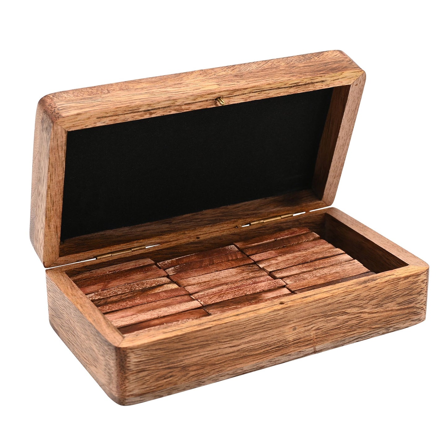 Harvey Makin Dominoes In Wooden Box