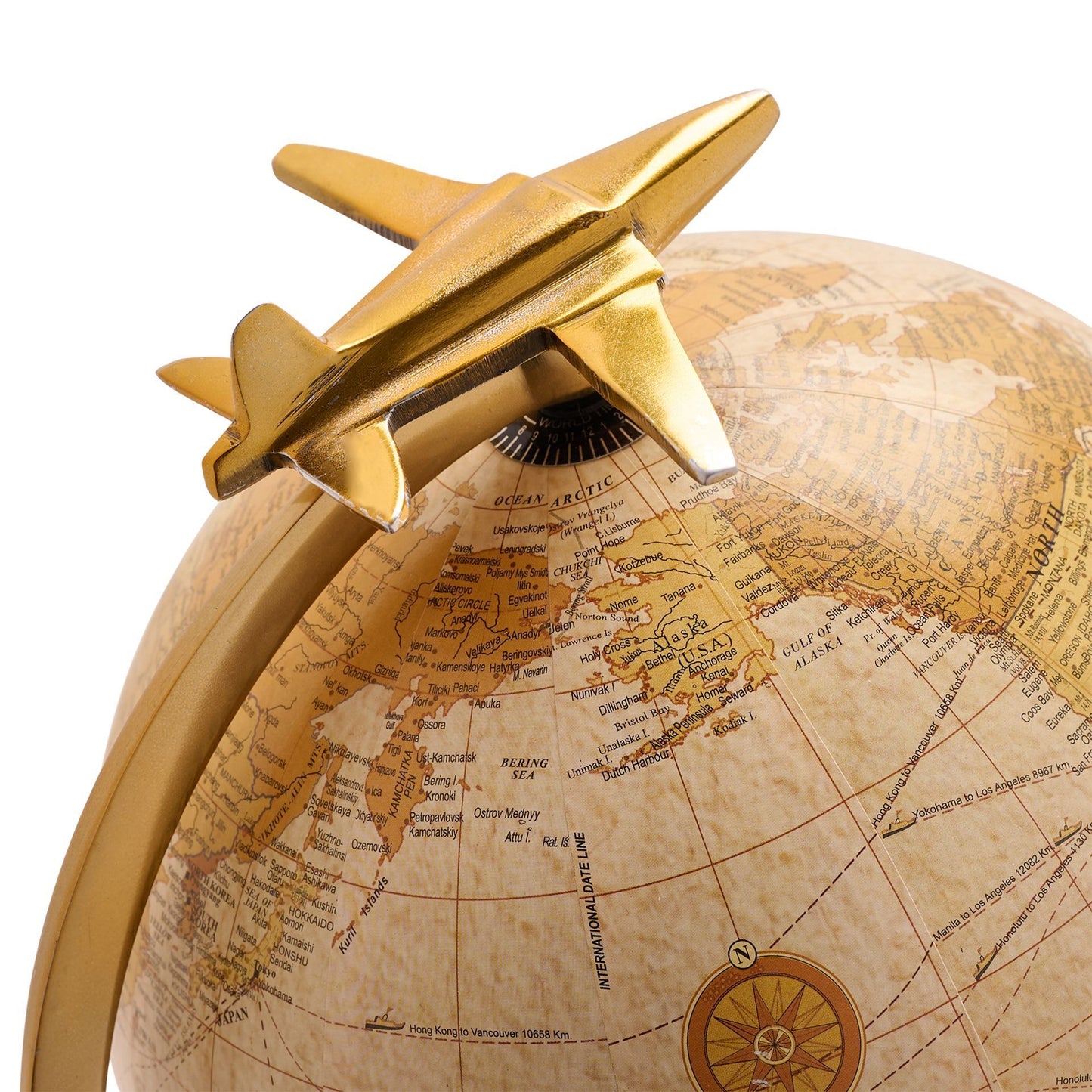 Harvey Makin Gold Based Decorative Globe
