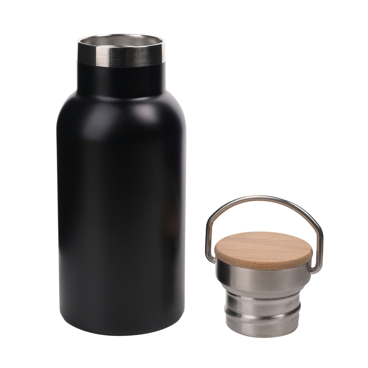 Harvey Makin Steel Sports Bottle - 350ml Black