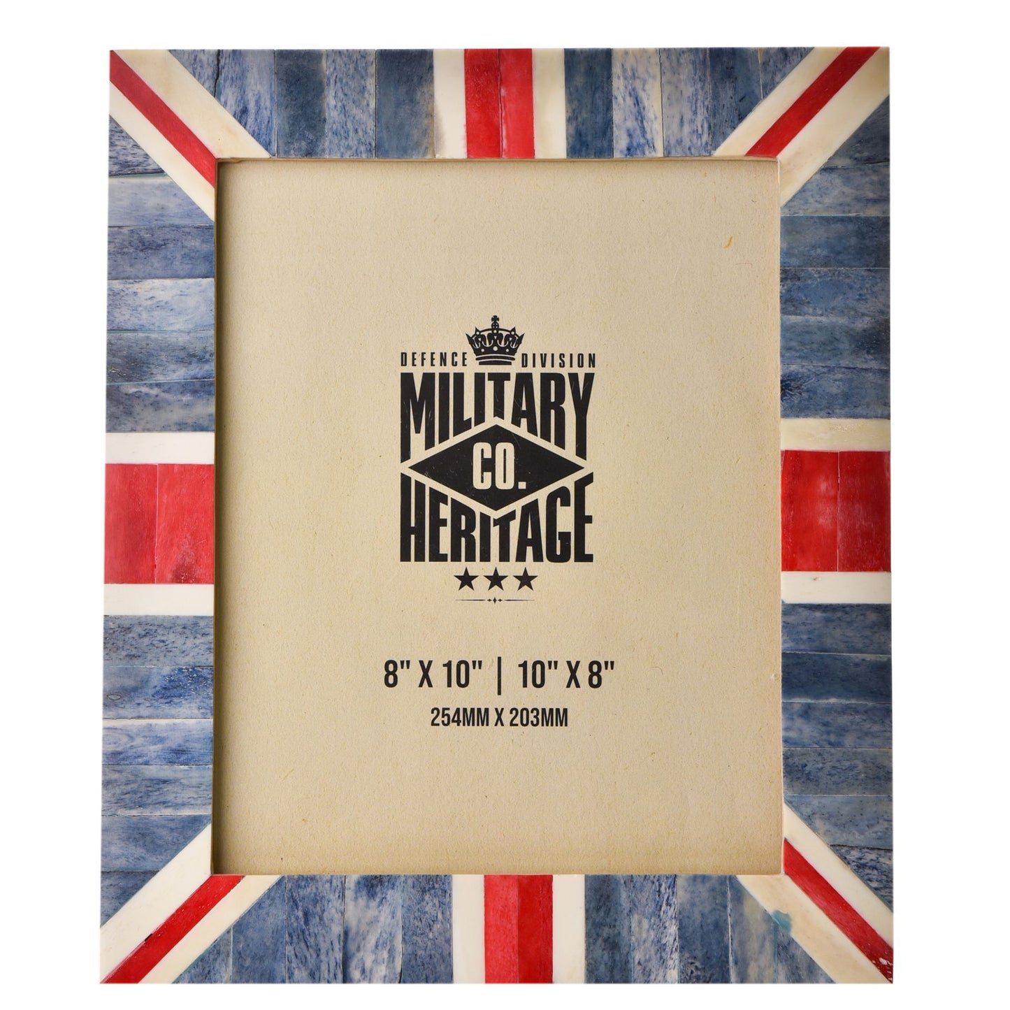 Military Heritage Union Jack Photo Frame 8" x 10"
