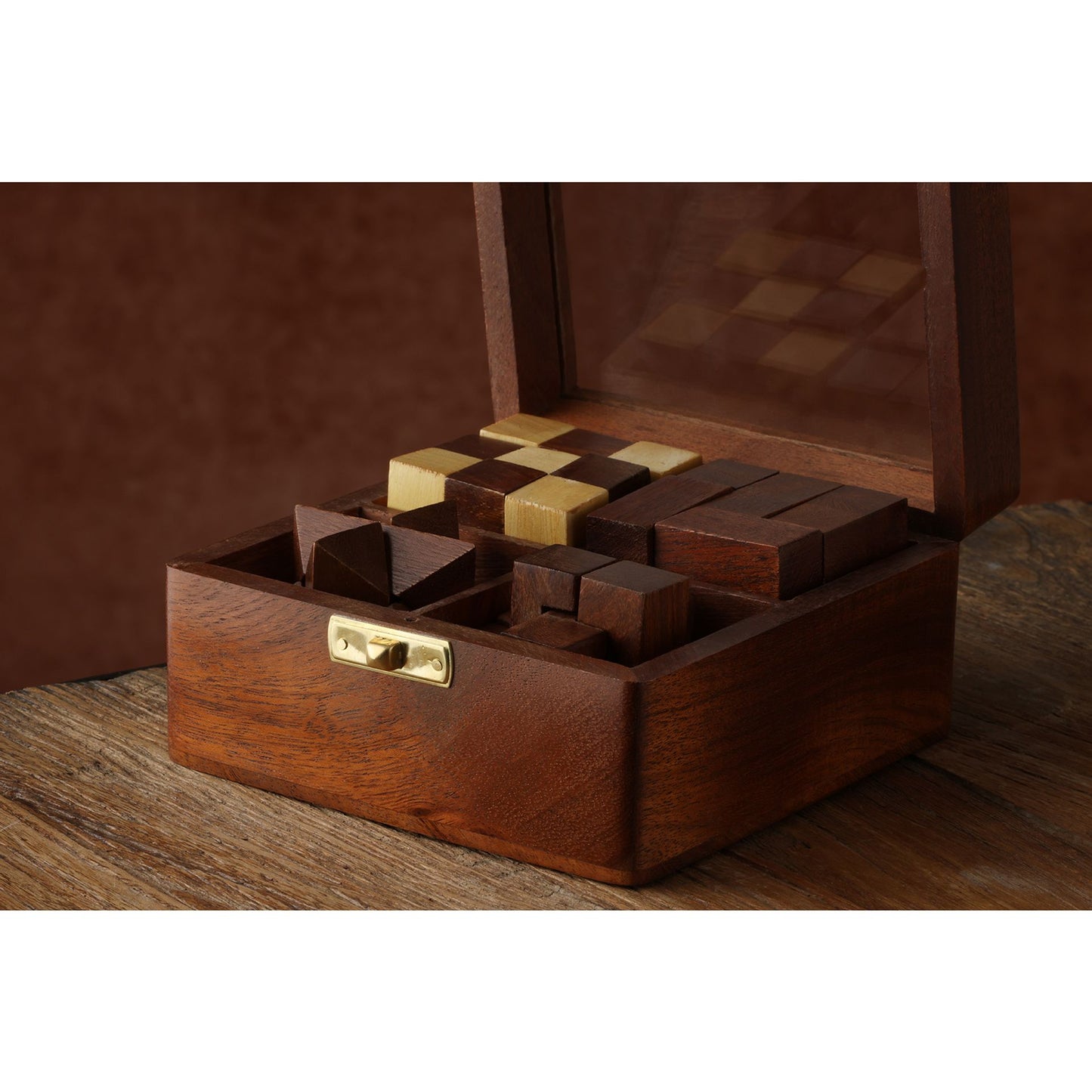 Harvey Makin Wooden 4 Puzzle Set