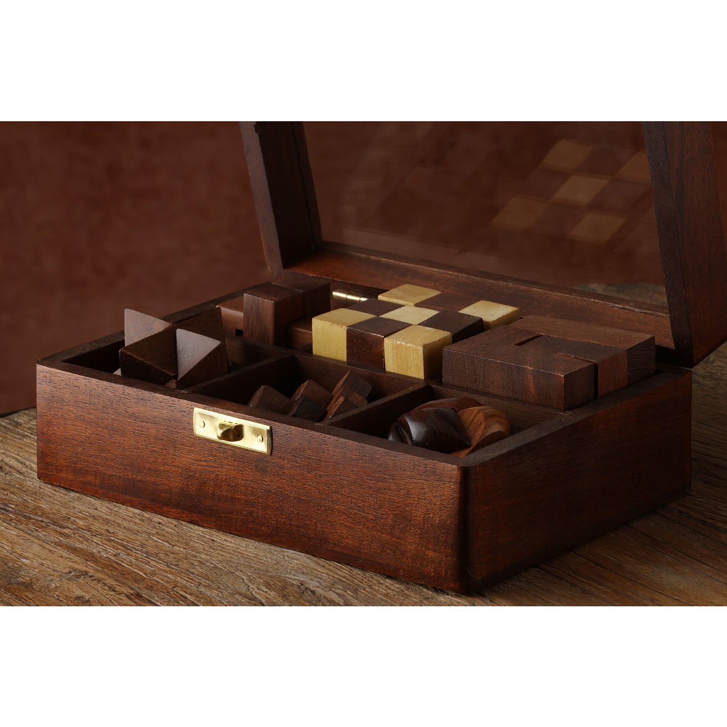 Harvey Makin Wooden 6 Puzzle Set