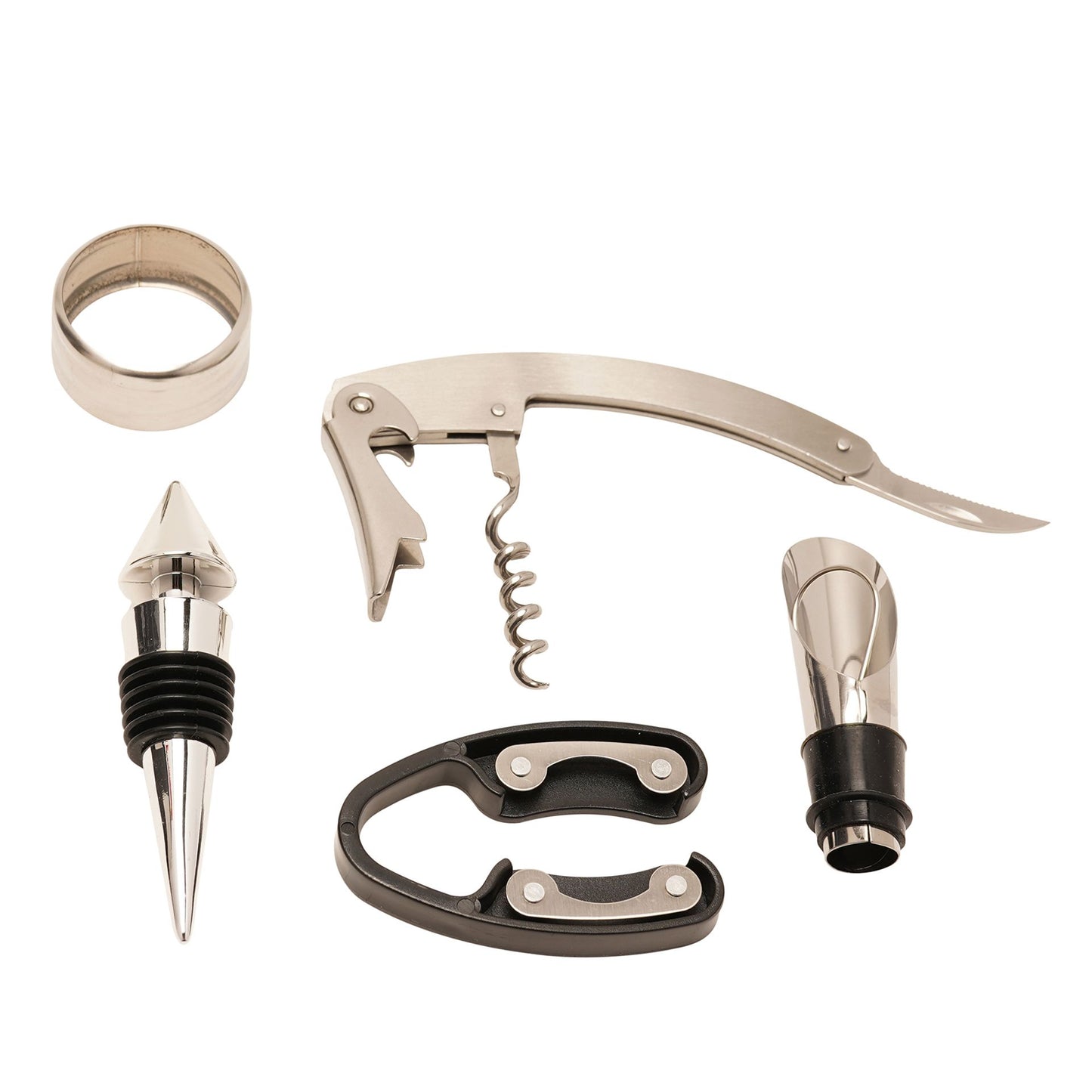 Harvey Makin Bar Set Large Wine Bottle Shape Corkscrew Set