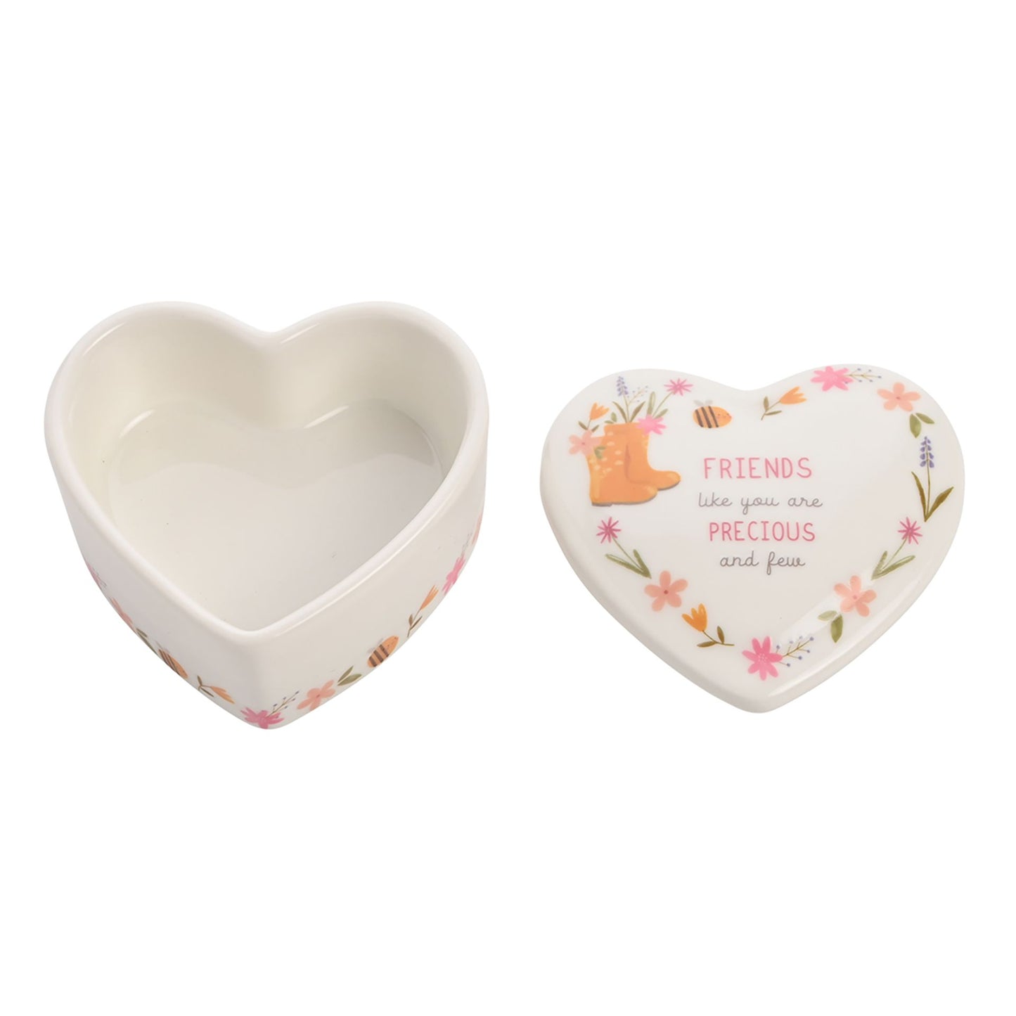 Love Life Ceramic Trinket Box - Friends