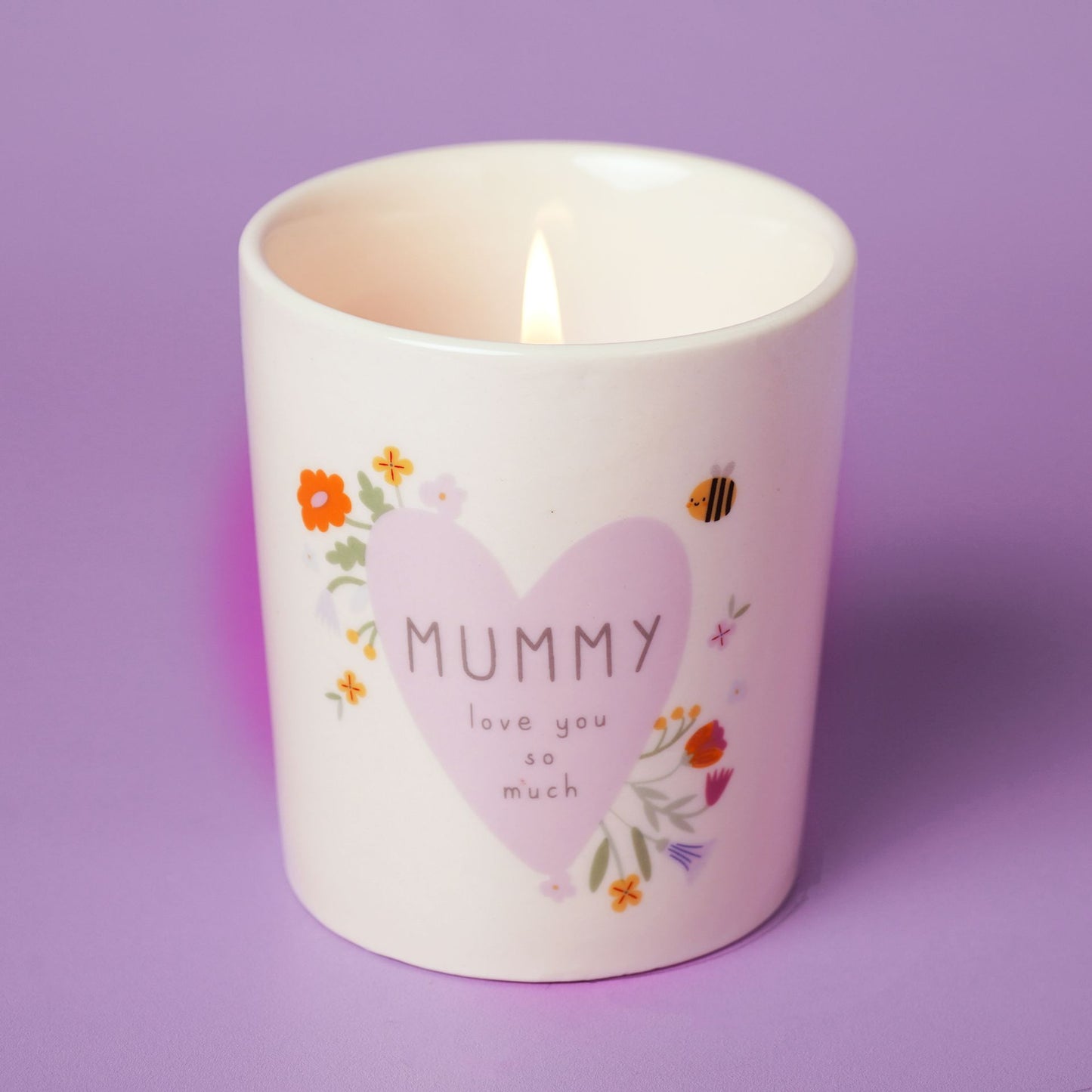 Love Life Ceramic Candle 190g - Mummy