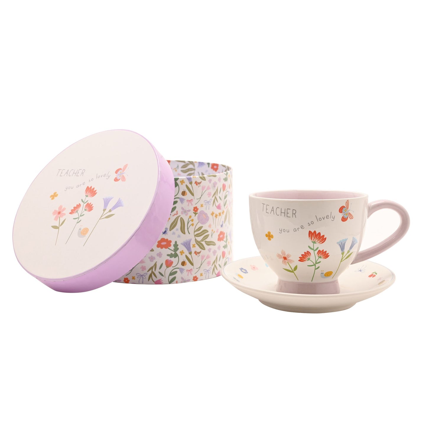 Love Life Cup & Saucer - Teacher