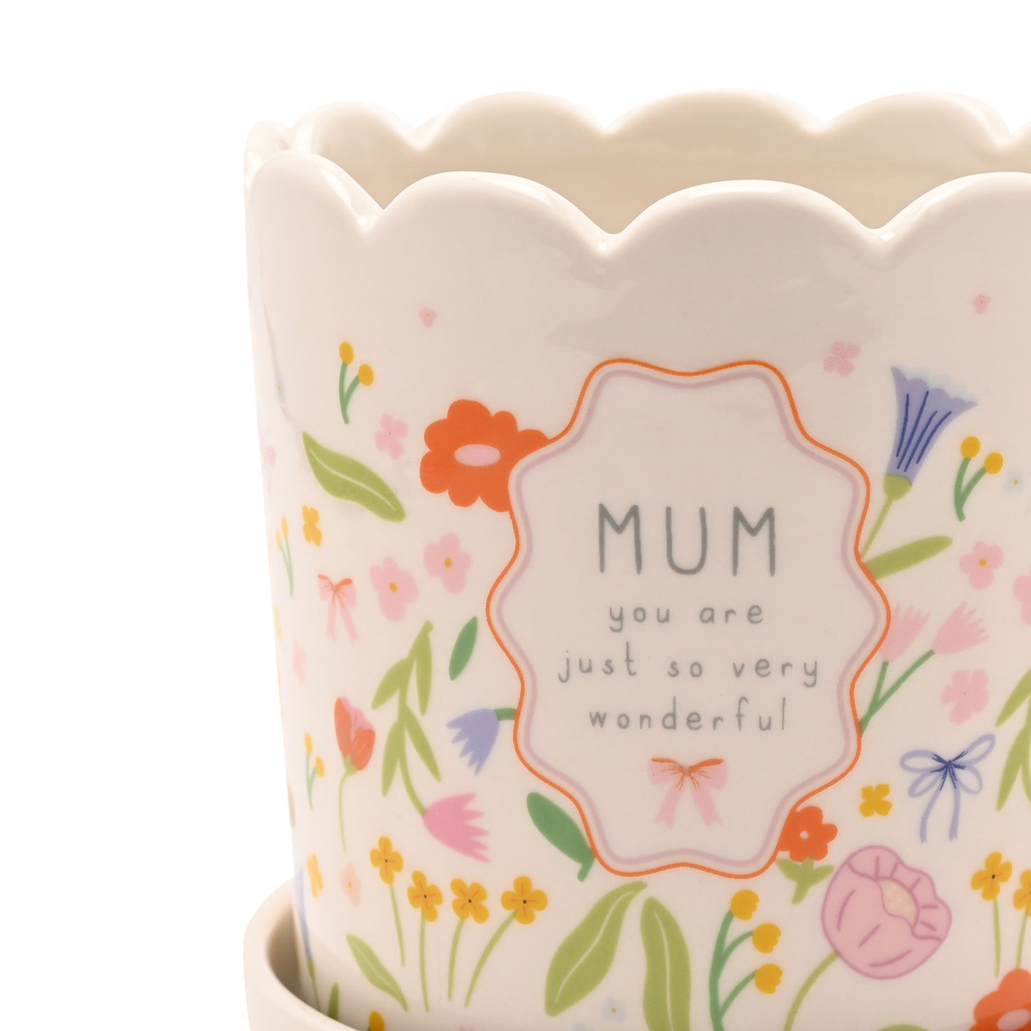 Love Life Plant Pot - Mum