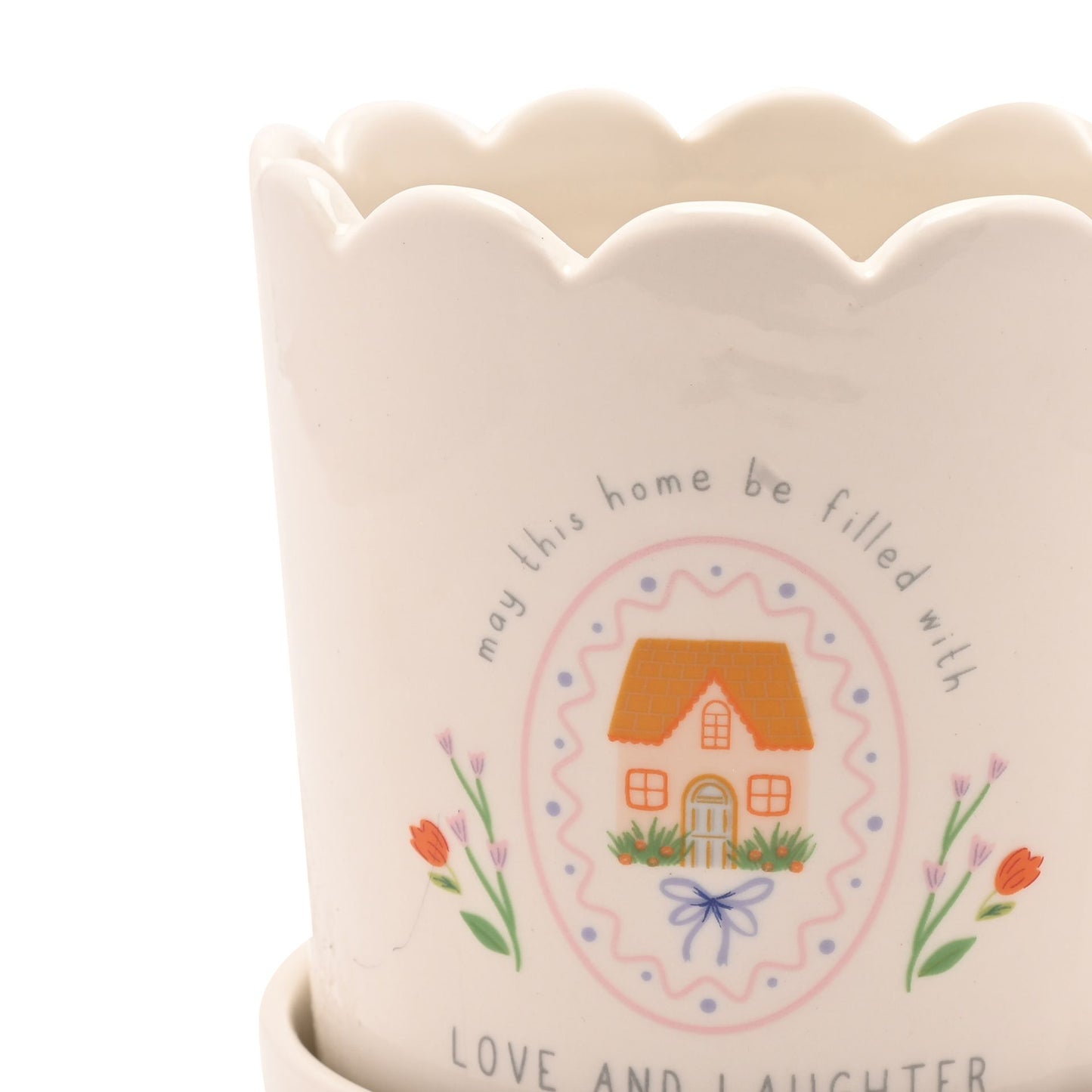 Love Life Plant Pot - Home