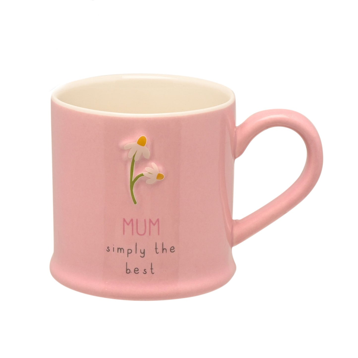 Love Life Embossed Mug - Mum