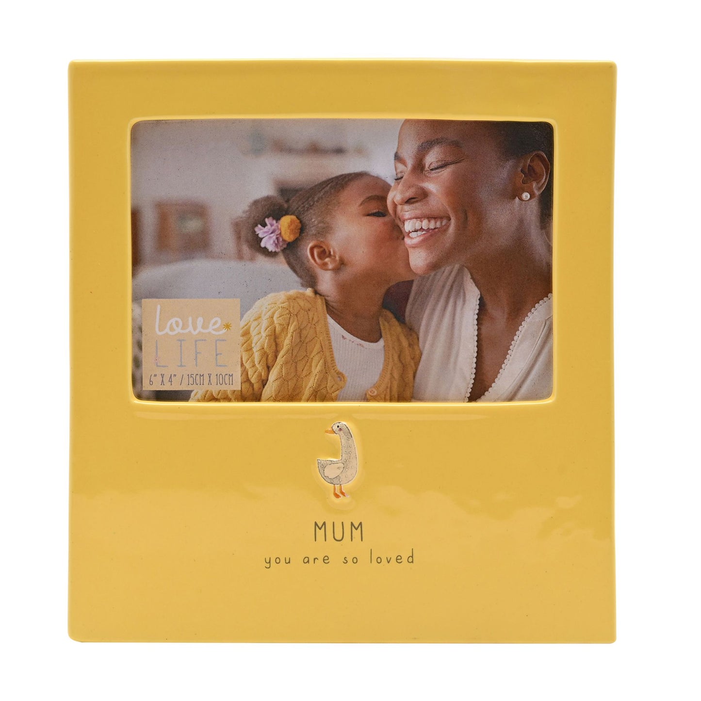 Love Life Photo Frame 4" x 6" - Mum