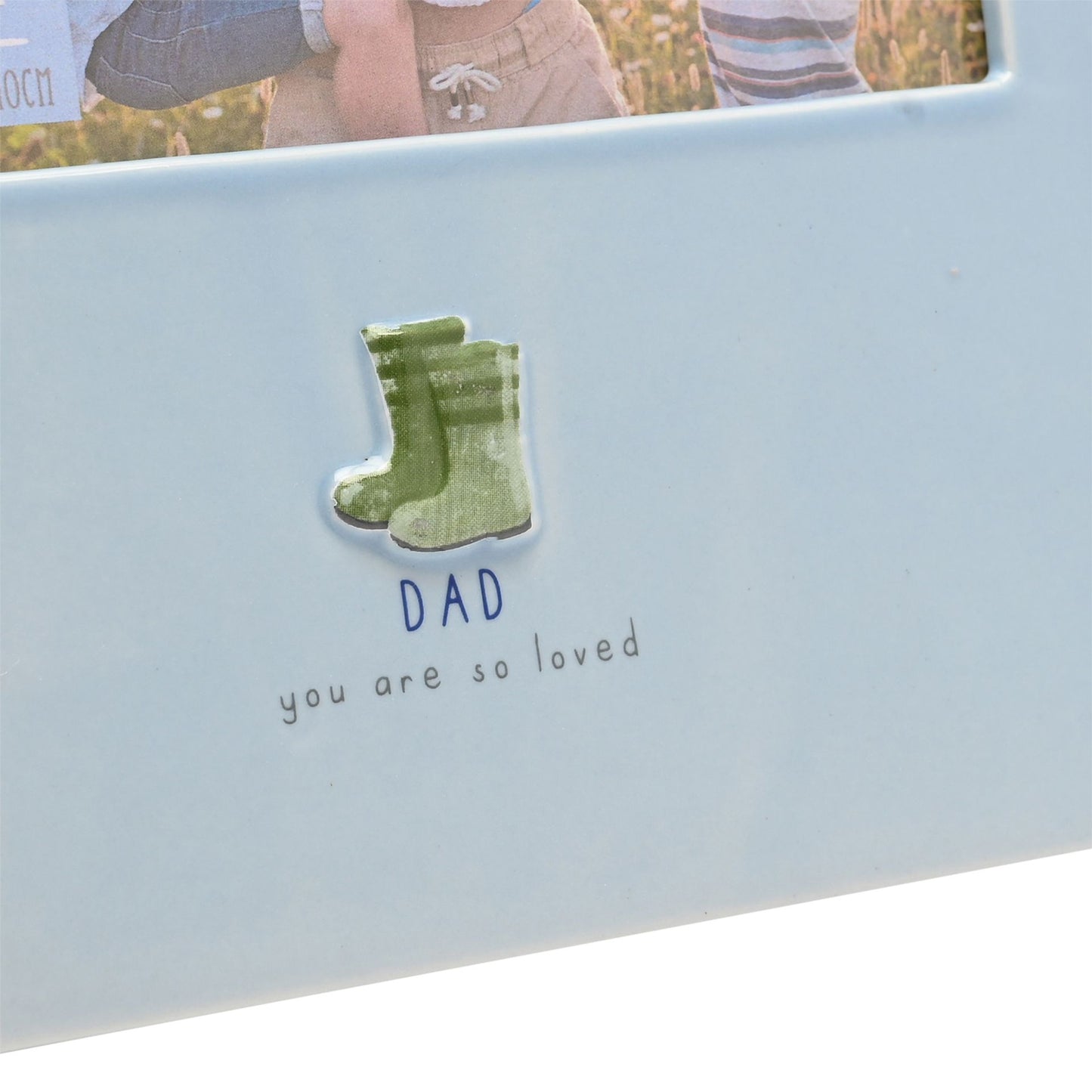 Love Life Photo Frame 4" x 6" - Dad