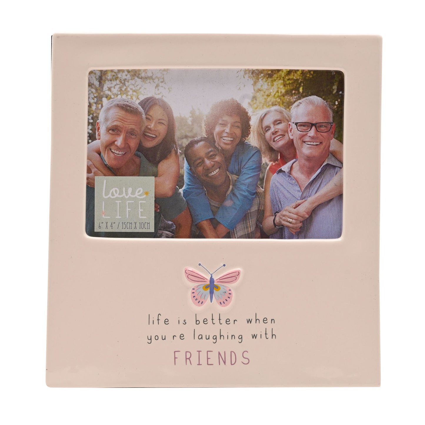 Love Life Photo Frame 4" x 6" - Friend