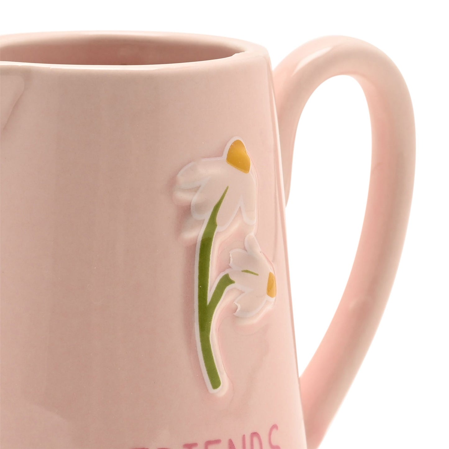 Love Life Embossed Jug  - Friends