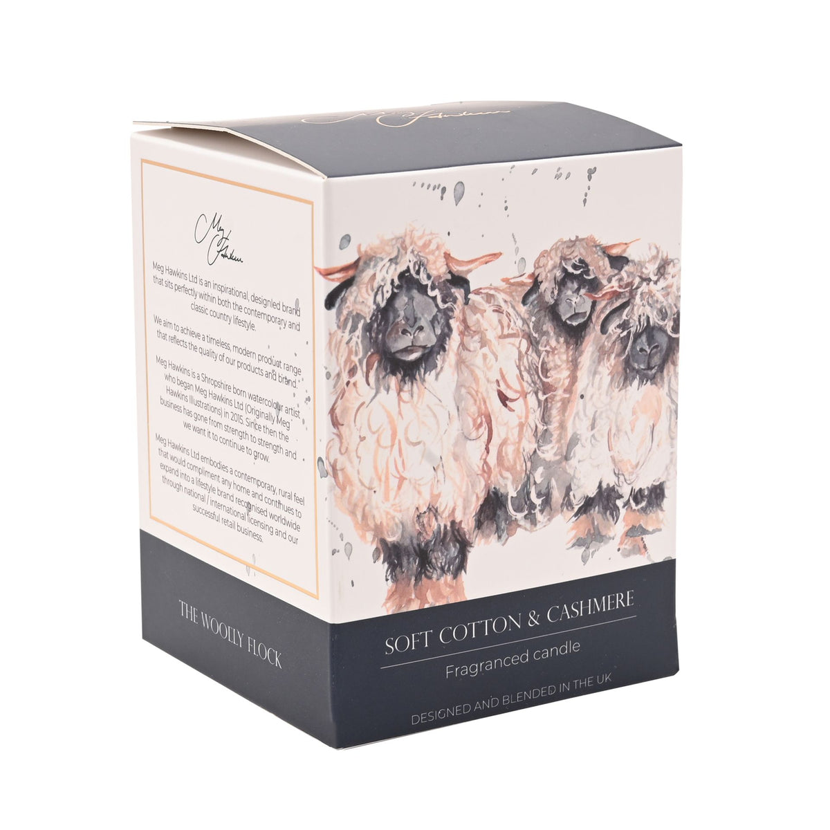 Meg Hawkins 250g Candle Sheep - Cashmere Wool