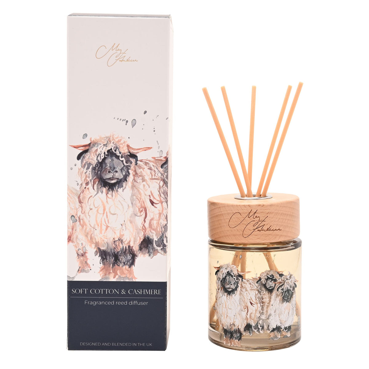 Meg Hawkins 150ml Diffuser Sheep - Cashmere & Wool