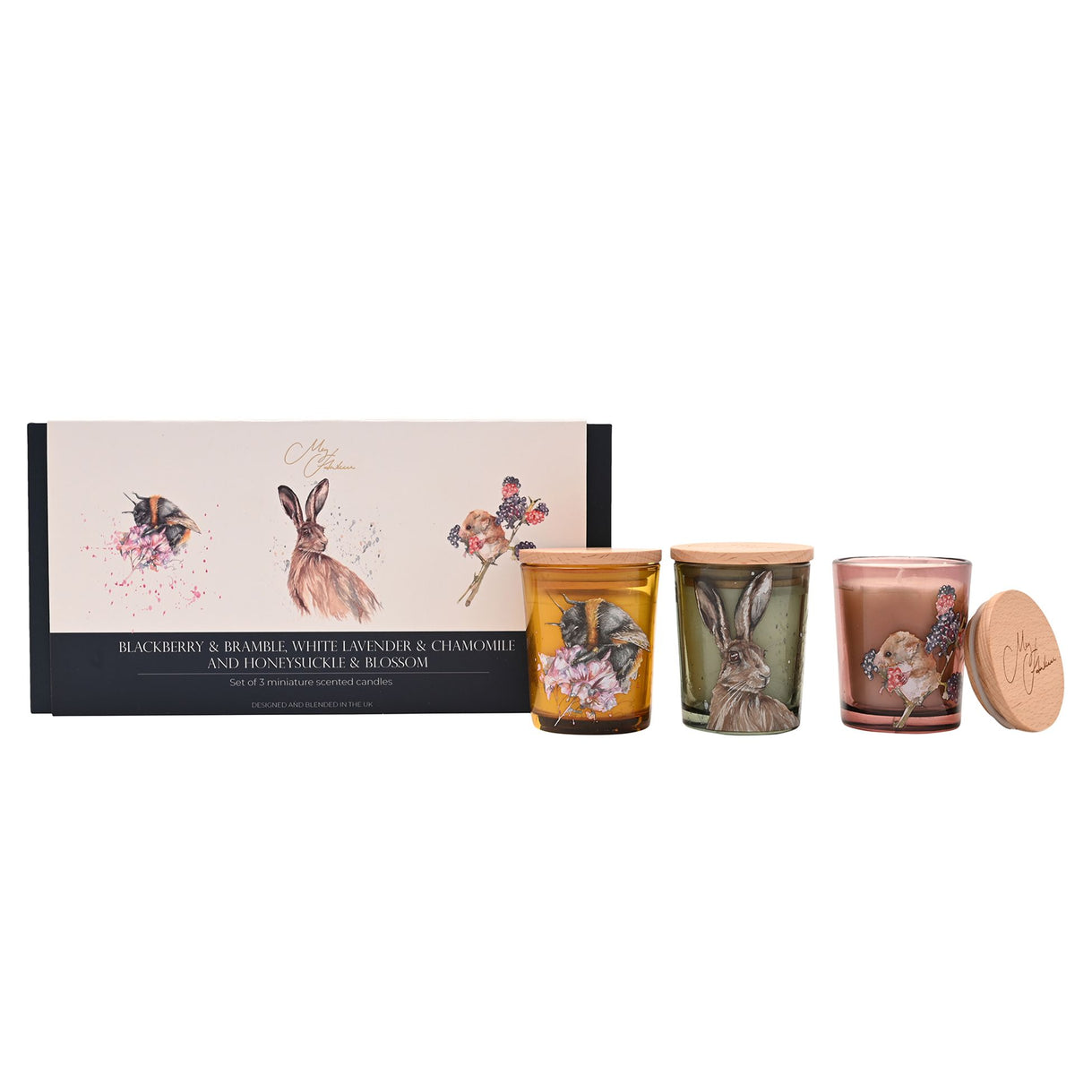 Meg Hawkins Mini Candles Set of 3 - The Field