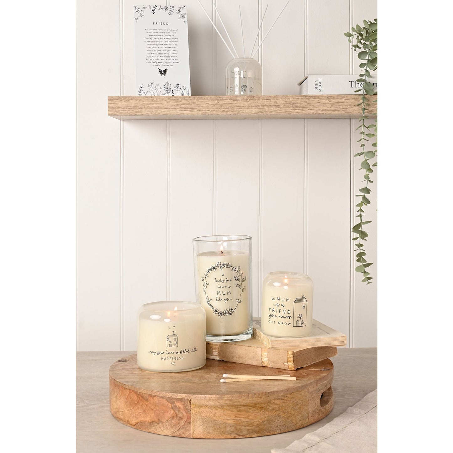 Moments Tall Candle 480g - Mum