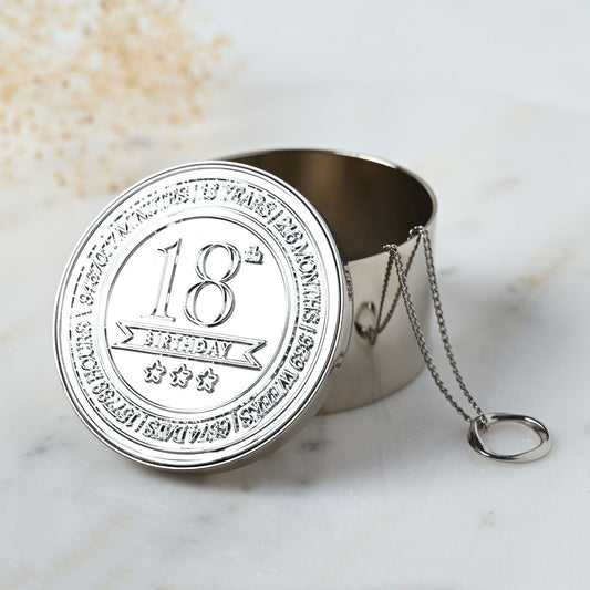 Milestones Round Trinket Box - 18