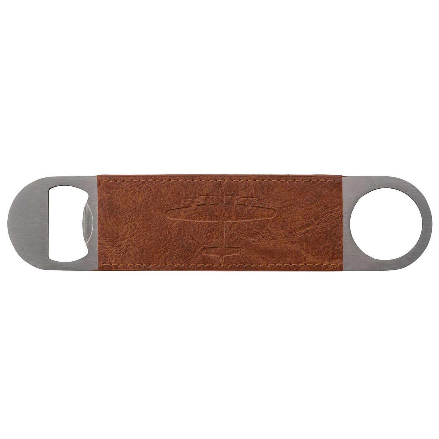 RAF Etched Pint Glass & Bottle Opener Set - Lancaster
