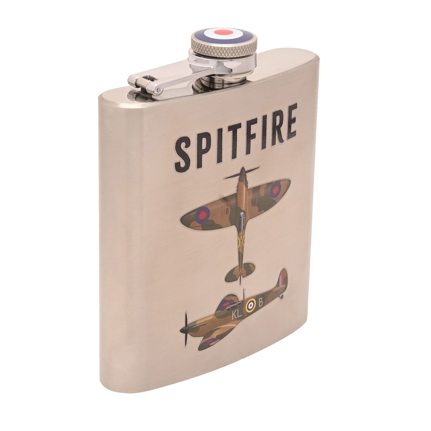 RAF 6oz Hip Flask - Spitire