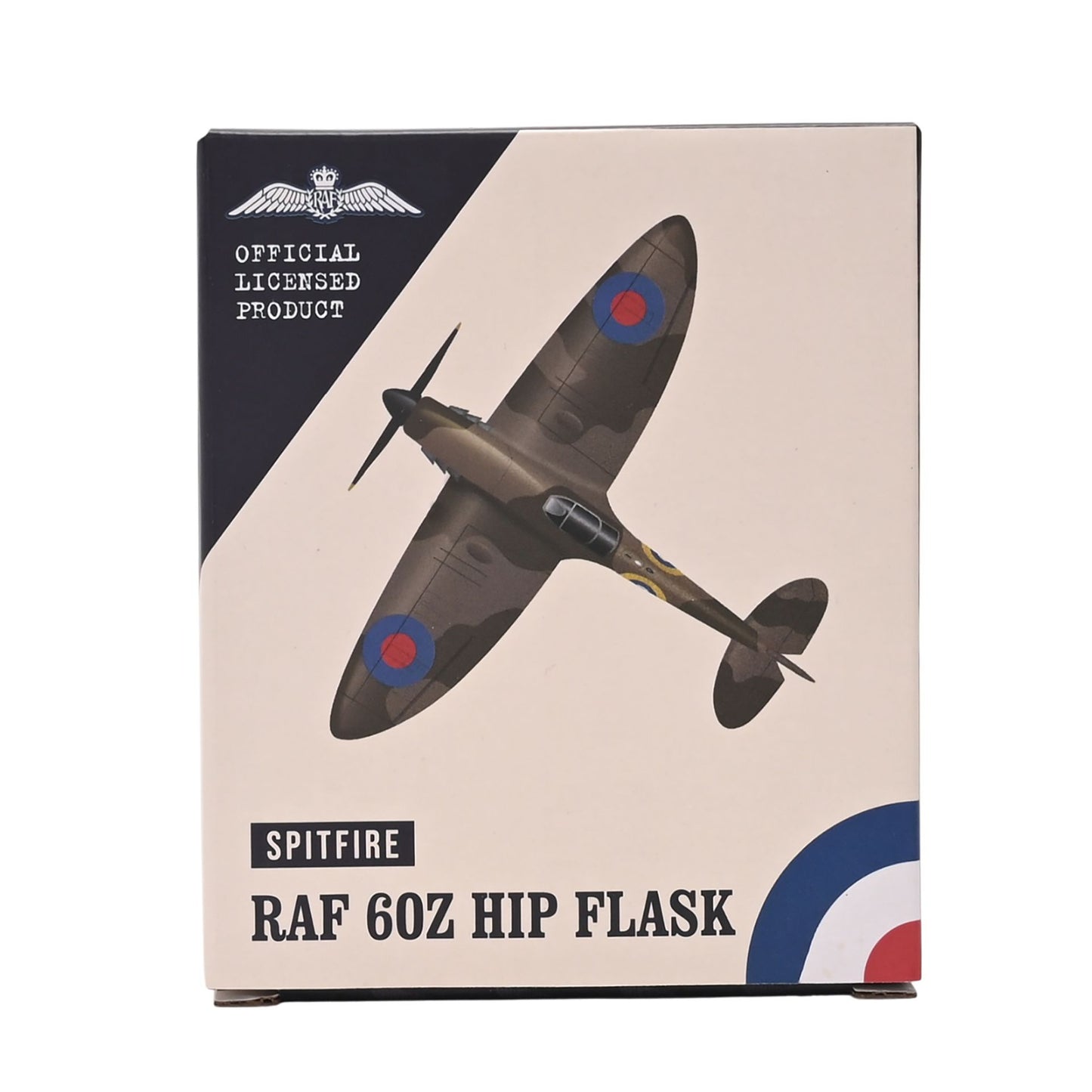 RAF 6oz Hip Flask - Spitire