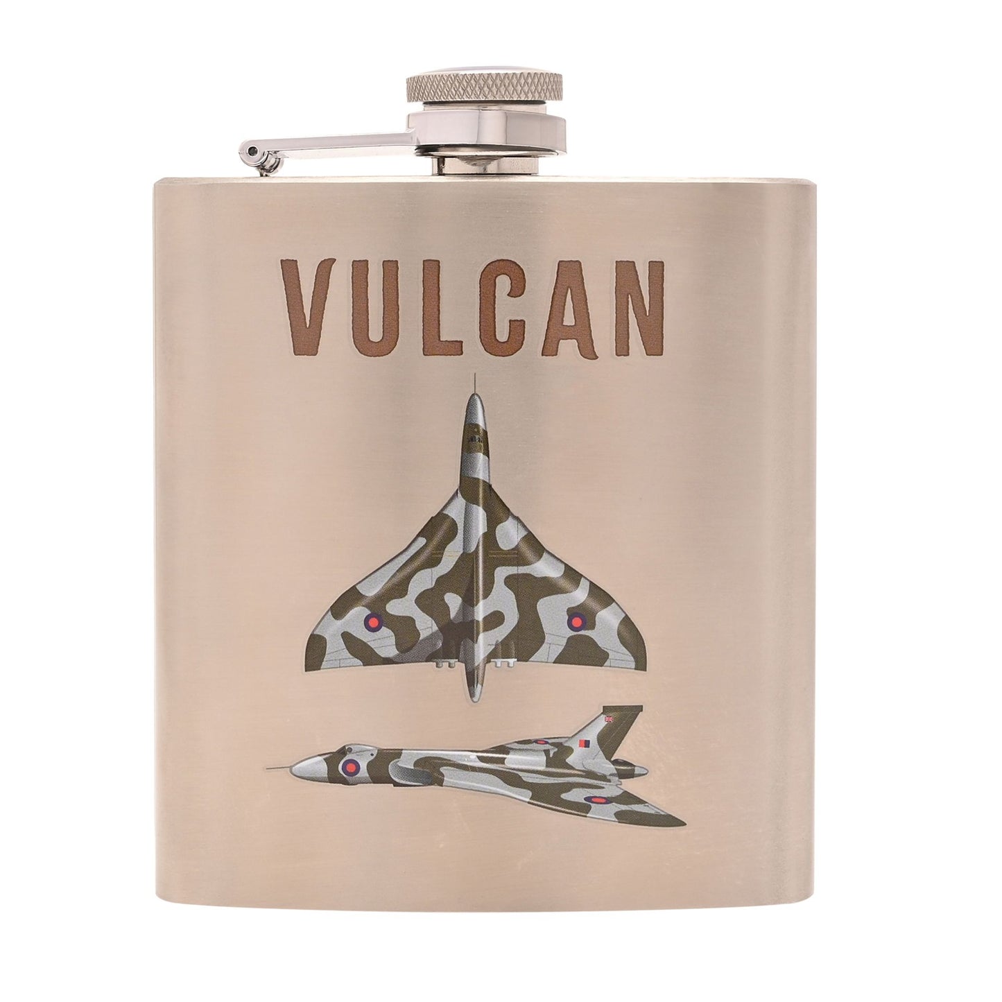 RAF 6oz Hip Flask - Vulcan