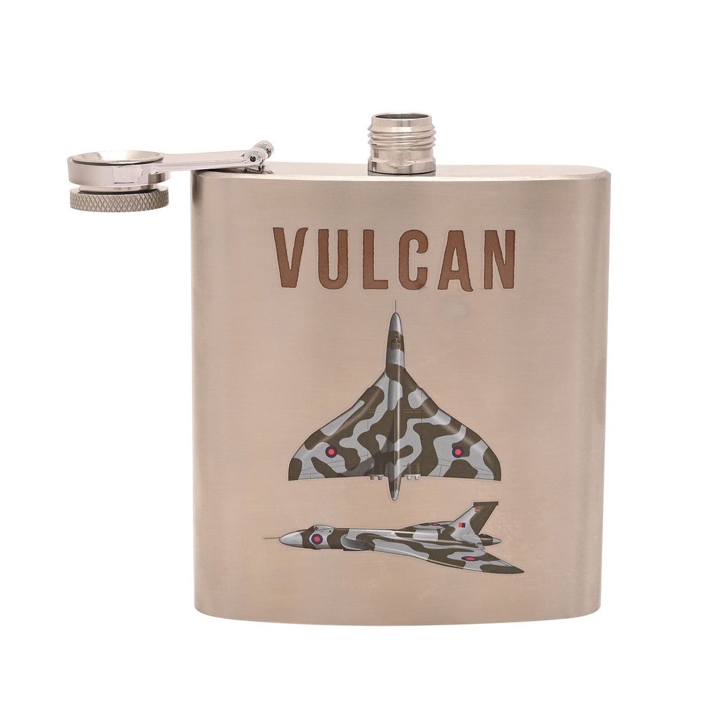 RAF 6oz Hip Flask - Vulcan