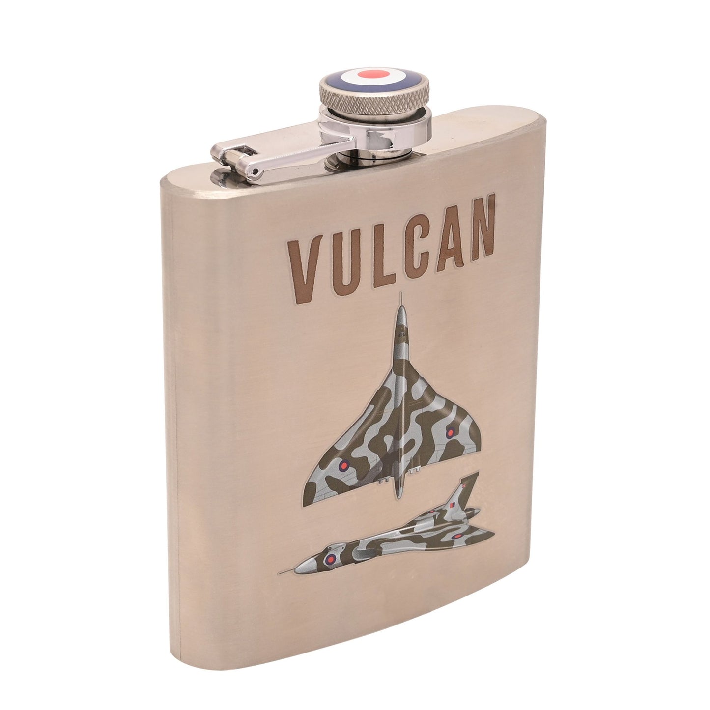 RAF 6oz Hip Flask - Vulcan