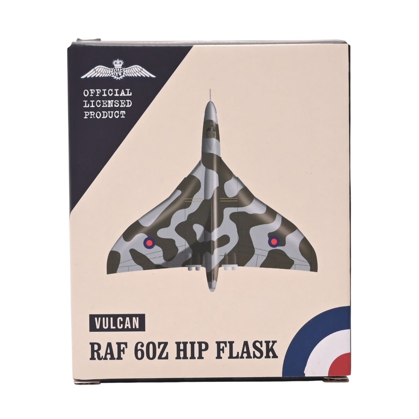 RAF 6oz Hip Flask - Vulcan