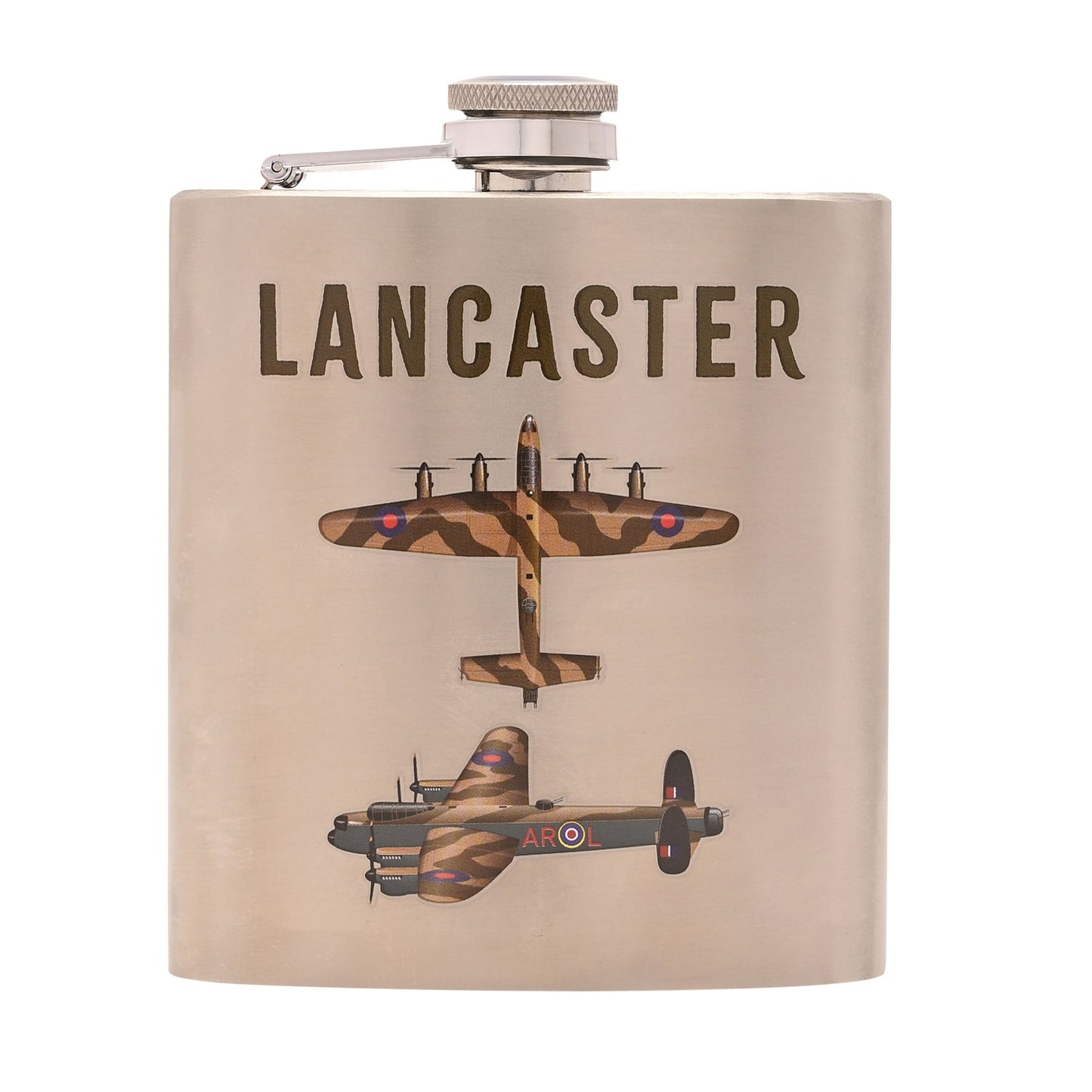 RAF 6oz Hip Flask - Lancaster