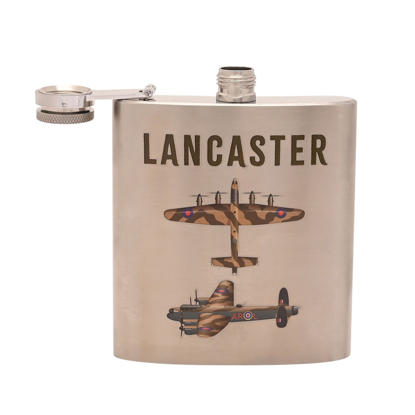 RAF 6oz Hip Flask - Lancaster