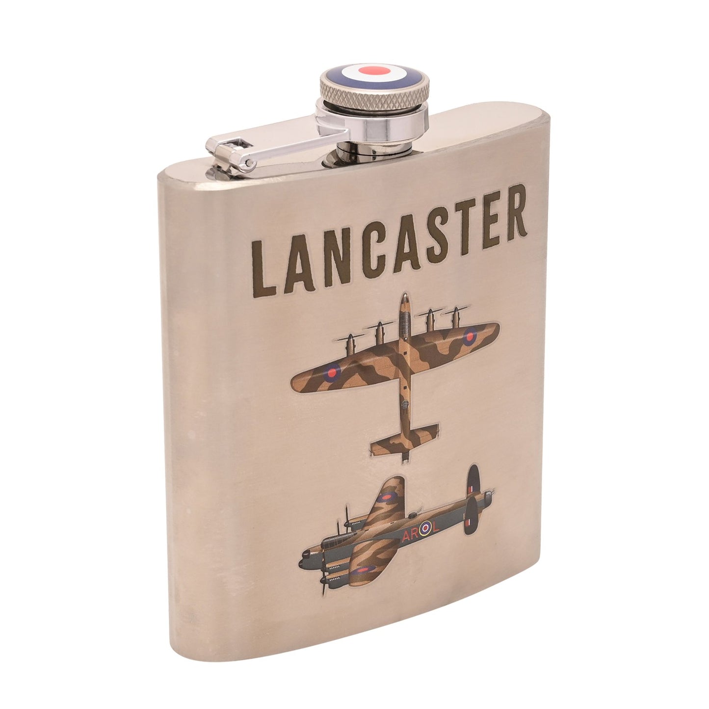 RAF 6oz Hip Flask - Lancaster