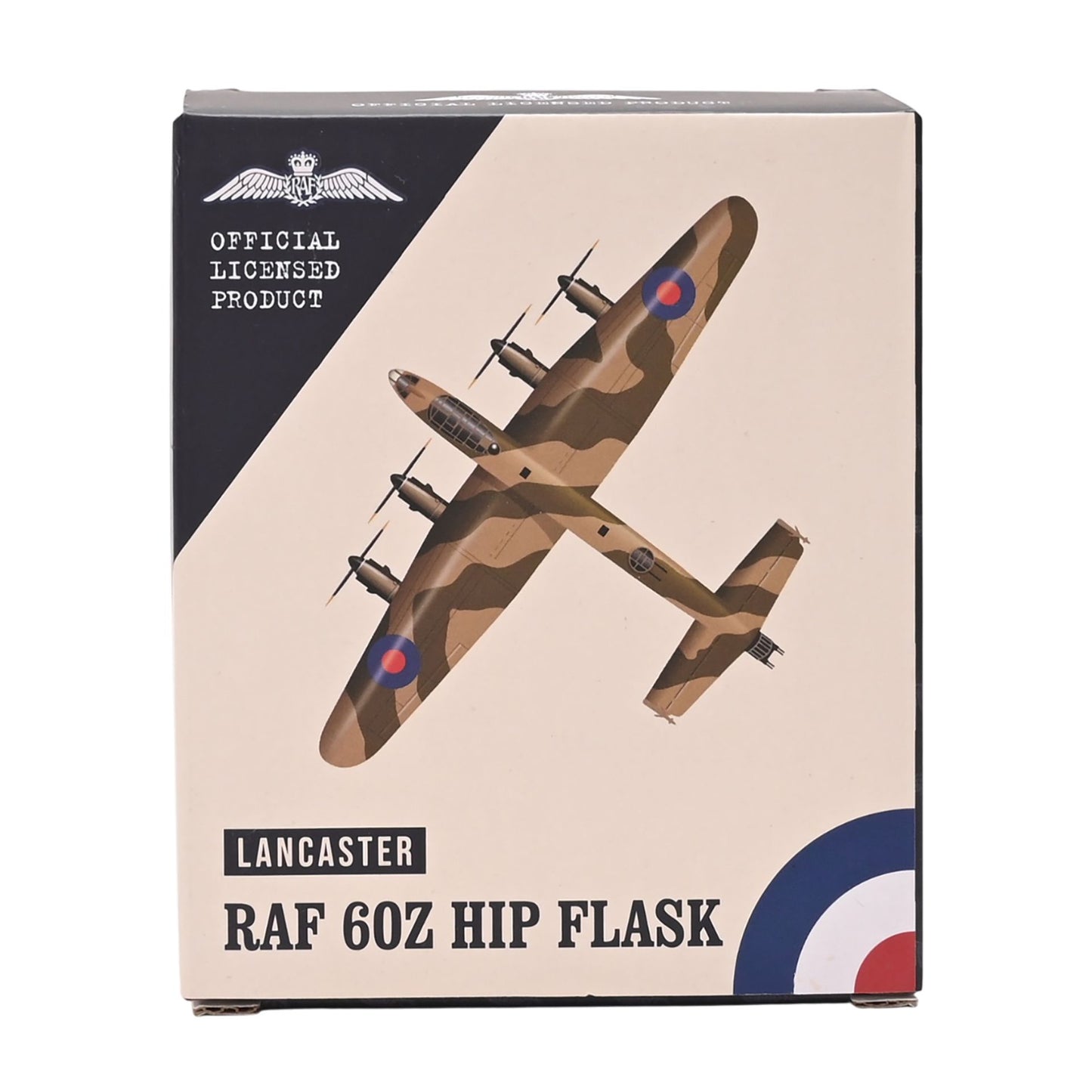 RAF 6oz Hip Flask - Lancaster