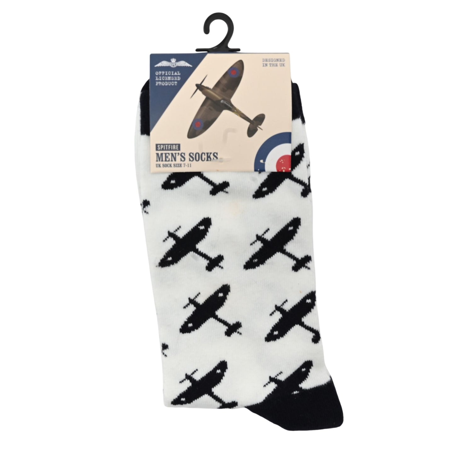 RAF Mens Socks - Spitfire