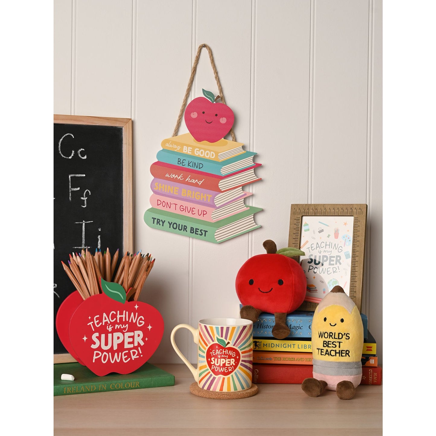 School Years Apple Teacher Pen Pot