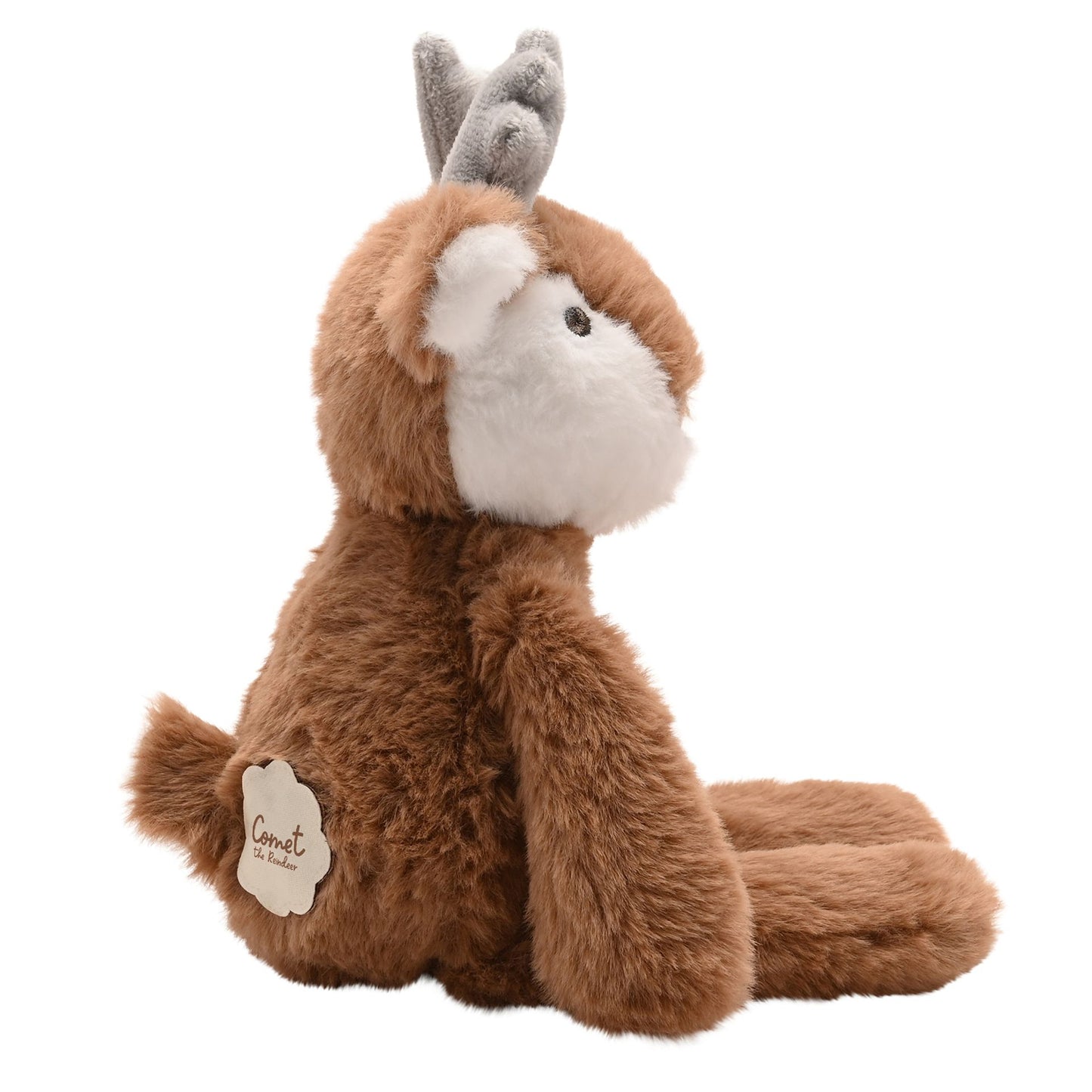 Comet The Plush Long Leg Dark Brown Reindeer 30cm