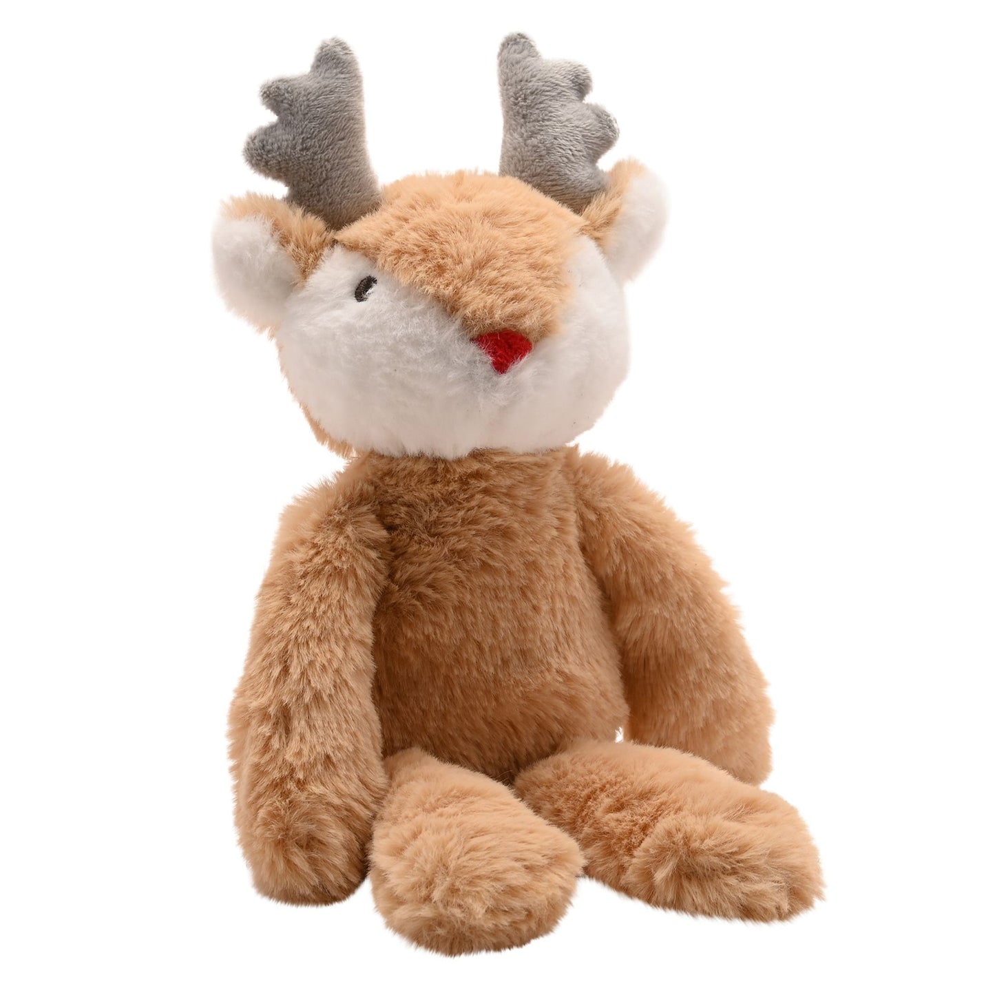 Rudolph The Plush Long Leg Light Brown Reindeer 30cm