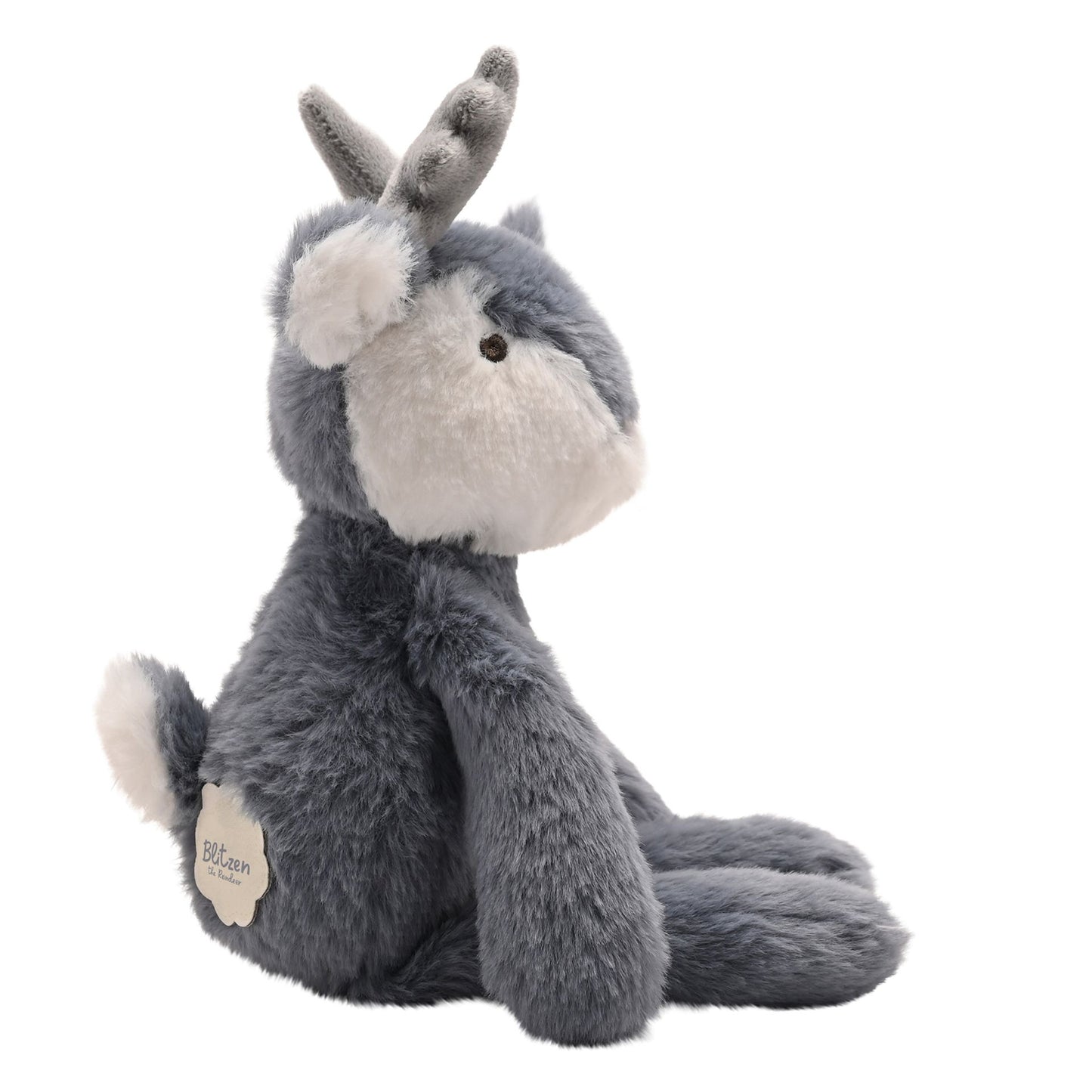 Blitzen The Plush Long Leg Petrol Blue Reindeer