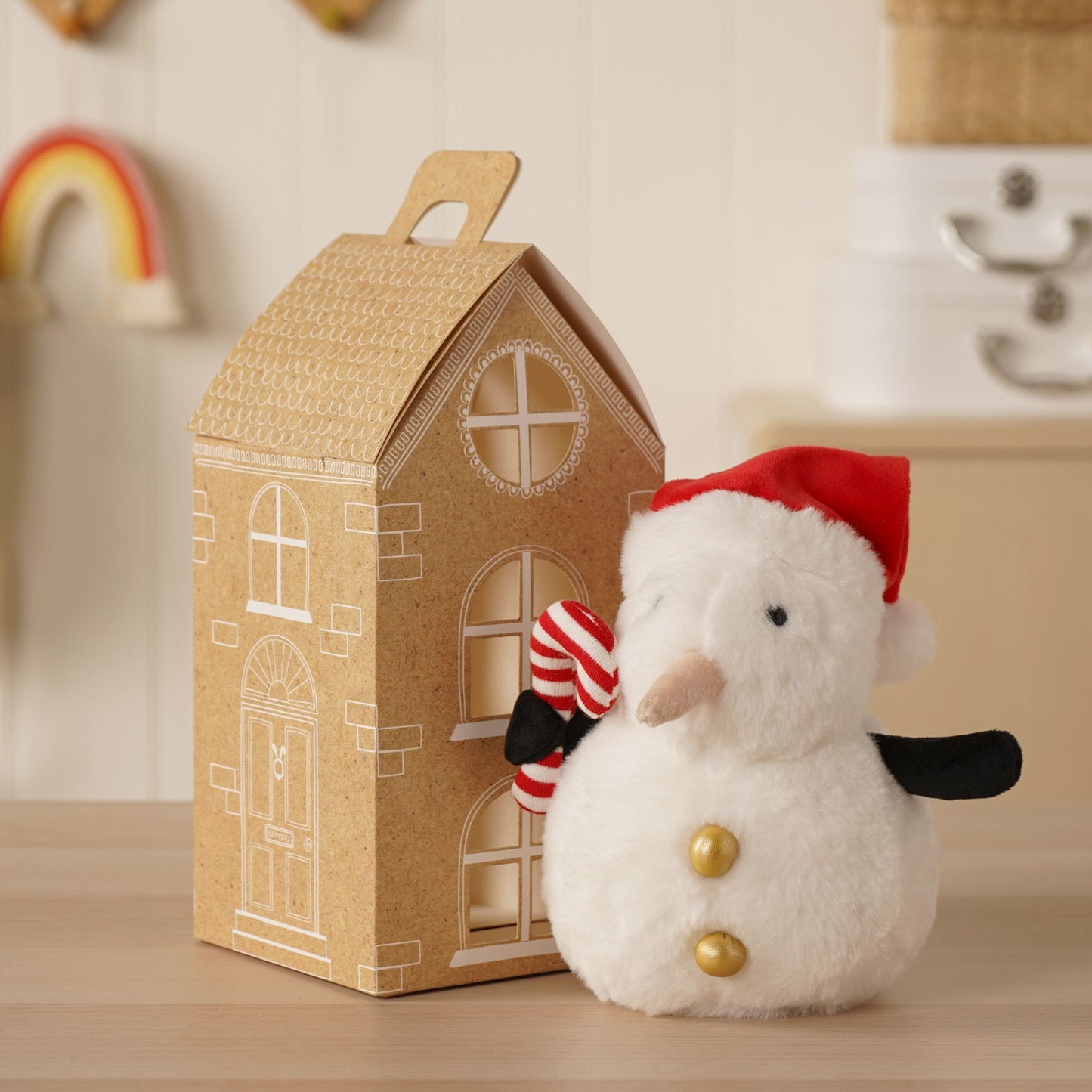 Snowy The Plush Christmas Snowman 23cm