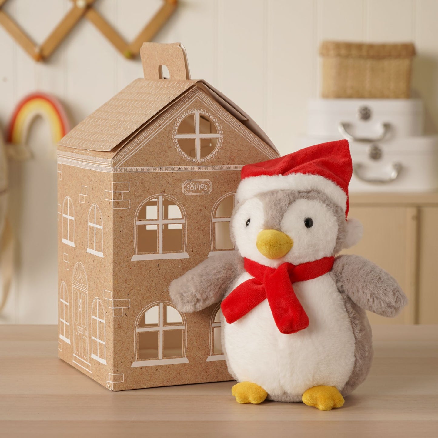 Percy The Plush Christmas Penguin 23cm