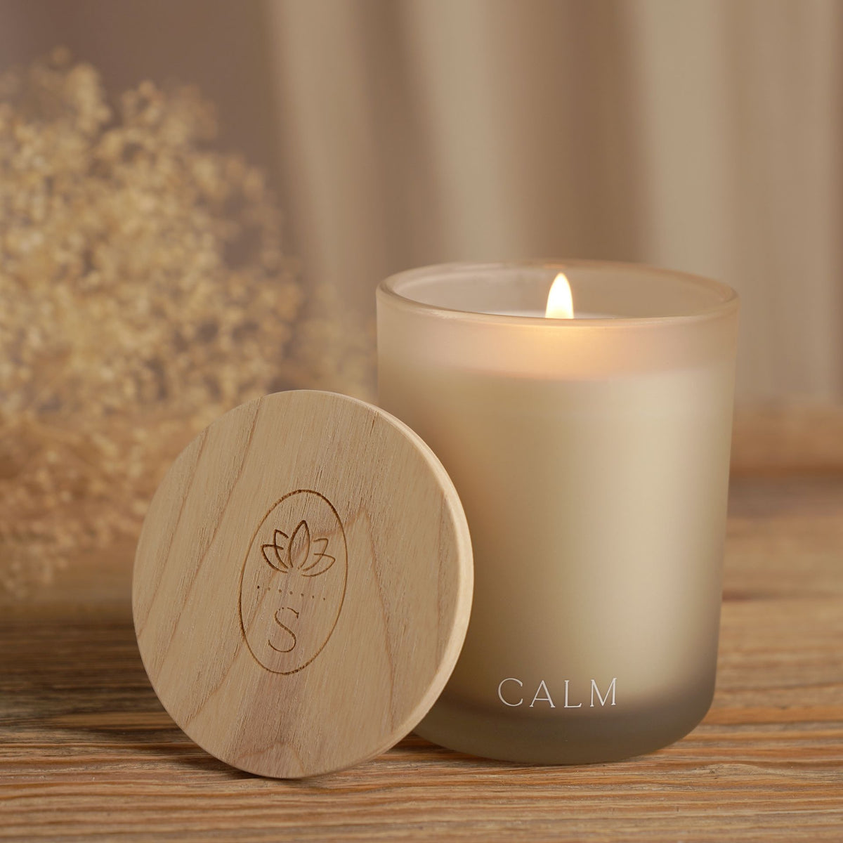 Serenity Calm Candle 120g Bergamot, Lavender & Sandlewood