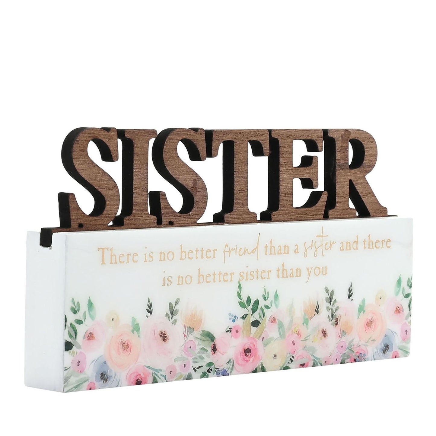 The Cottage Garden Word Plauqe - Sister