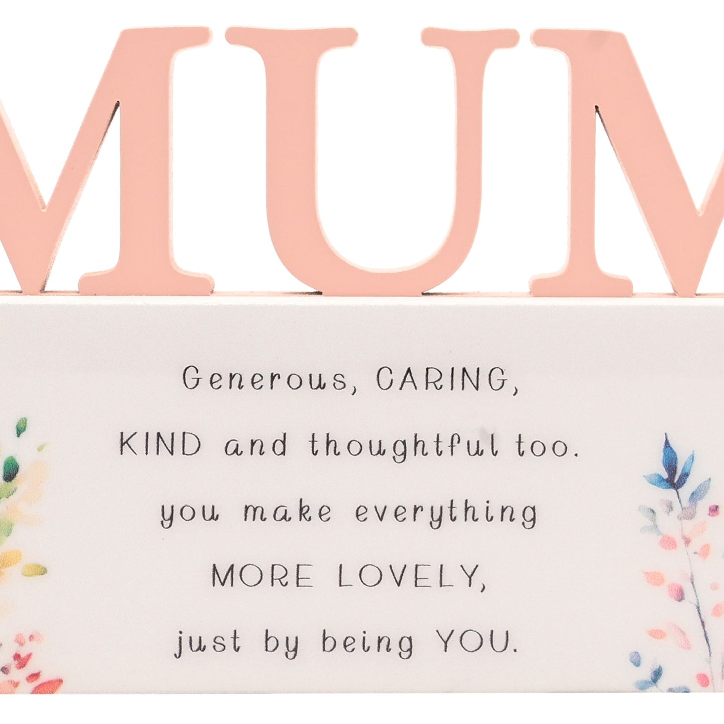 The Cottage Garden Floral Word - Mum