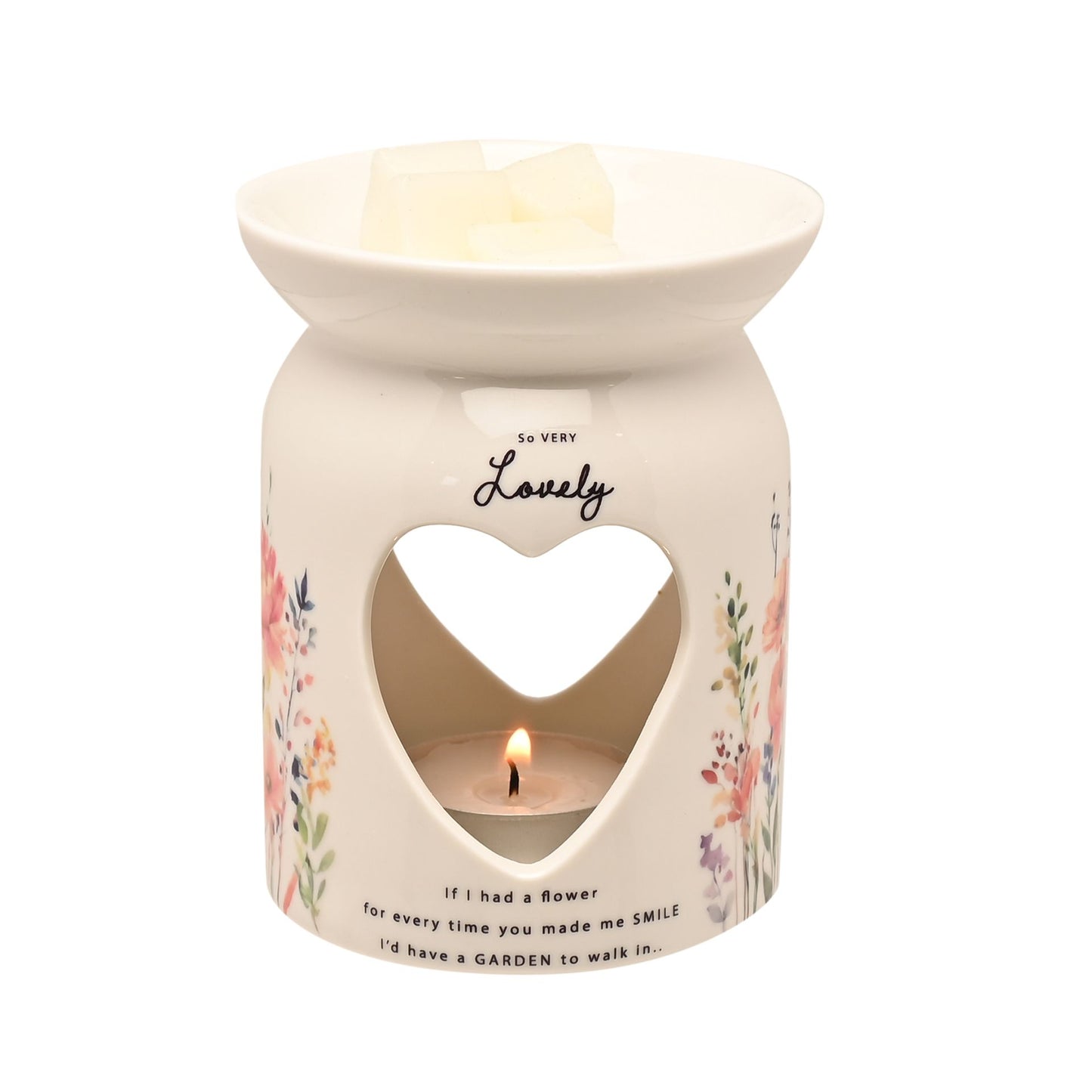 The Cottage Garden Wax Melt Burner - So Very Lovely