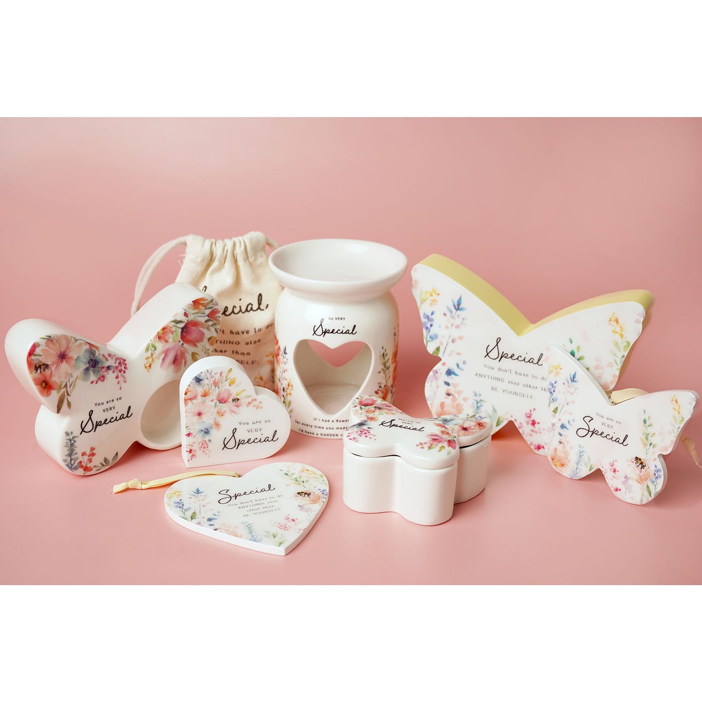 The Cottage Garden Butterfly Tealight Holder - Special