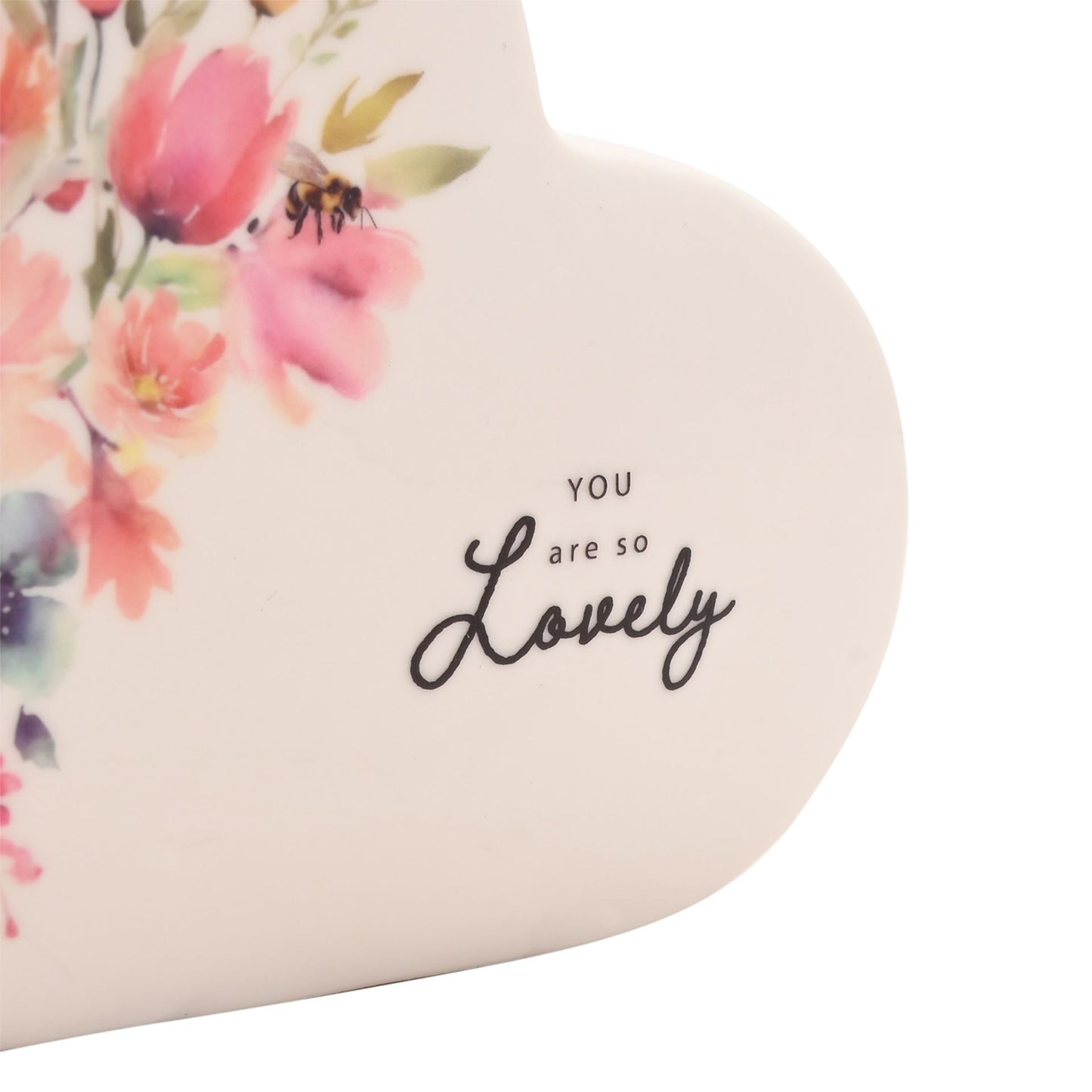 The Cottage Garden Ceramic Heart - Lovely