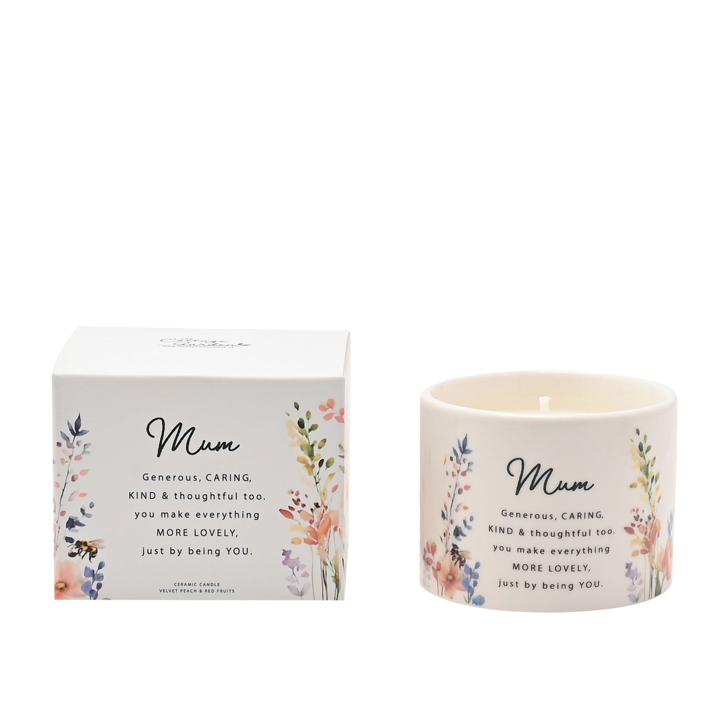 The Cottage Garden Ceramic Candle 100g - Mum